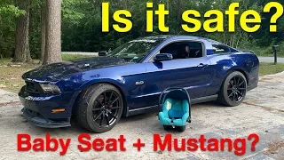 Can a Car Seat Fit in a Mustang?