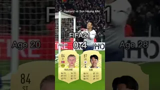 Erling Haaland vs Son Heung Min【FIFA OVR Compilation】ハーランドvsソンフンミン