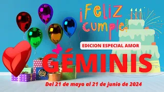 🎂Géminis ♊️ EN TU CUMPLEAÑOS 💋TE BUSCAN DOS PERSONAS AMBAS TE GUSTAN!! 😮❤️#geminis #tarot #horoscopo