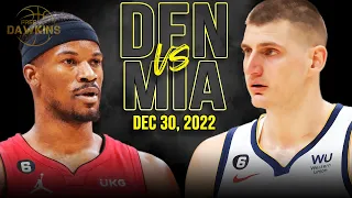 Denver Nuggets vs Miami Heat Full Game Highlights | Finals Preview | Dec 30, 2022 | FreeDawkins