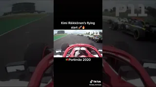 Kimi Raikkonen's Flying Start 🥵
