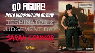 Hot Toys Terminator 2 Judgement Day Sarah Connor 1/6 scale unboxing and review