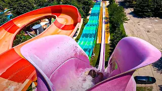 Extreme FreeFALL Waterslide at Aquapark Aquamania