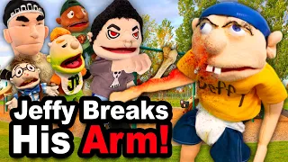 SML YTP: Jeffy Breaks His Arm!