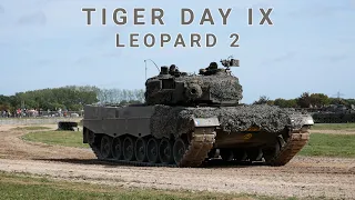 TIGER DAY IX/9 - IMPRESSIVE Leopard 2 footage - 4K - The Tank Museum