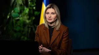 Олена Зеленська в інтерв’ю CNN розповіла, як українці не дають агресору себе залякати