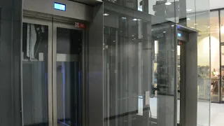 2014 Otis Gen2 MRL traction elevators @ Quadrio, Prague, Czech Republic