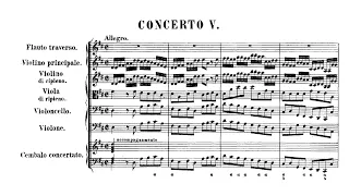 Bach: Bradenburg Concerto No. 5 in D major, BWV 1050 [Pinnock]
