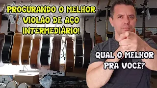 Peguei o MELHOR VIOLÃO DE AÇO INTERMEDIÁRIO na Loja!