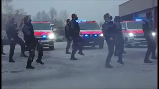 Полиция здорового человека. Сотрудники МВД в Швейцарии и #JerusalemaChallenge. Немного позитива всем