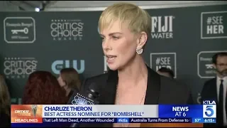 Charlize Theron on Her Critics' Choice Nominated Role for "Bombshell"