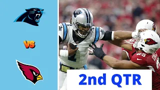 Carolina Panthers vs Arizona Cardinals Full Highlights 2nd QTR | NFL Week 4, 2022