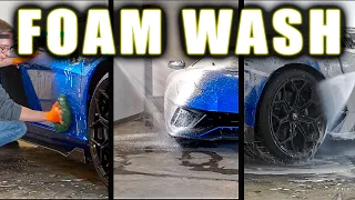 Satisfying Foam Wash with MA*FRA Maniac Line - Lamborghini Aventador LP780-4 Ultimae