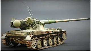 AMX-13/90 Takom 1/35 with Friulmodel  metal tracks  [full video build]