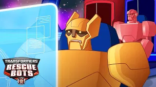 Transformers: Rescue Bots | Space Travel! | Cartoons for Kids | Transformers Junior