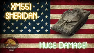 XM551 SHERIDAN: Huge Damage! II Wot Console - World of Tanks Console Modern Armour