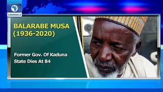 Balarabe Musa, Fmr. Governor Of Kaduna State Laid To Rest