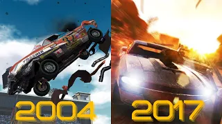 Evolution Of Flatout Games|History Of Flatout 2004-2017