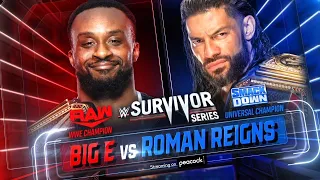 WWE Survivor Series  2021 (Official And Full Match Card)