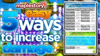 MapleStory: 5 Easy Ways to Increase Your Damage