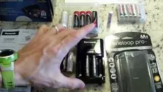 Eneloop Pro Batteries and Charger
