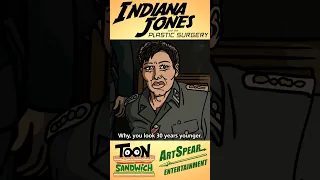 Indiana Jones gets a Hollywood makeover - TOON SANDWICH #funny #indianajones #harrisonford #disney