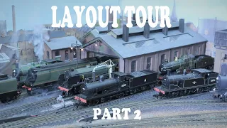 LAYOUT TOUR - PART 2 : From the  Engine Shed and into the Countryside.