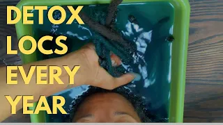 Loc Detox Soak With Thick Locs