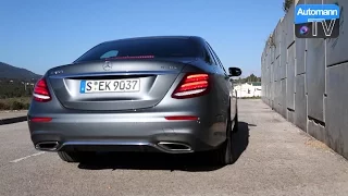 2017 Mercedes E 400 (333hp) - pure SOUND (60FPS)