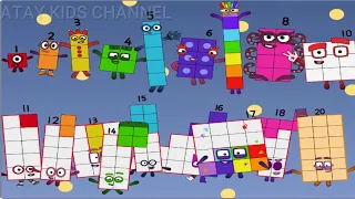 Top 10 Numberblocks Octadecimal Blocks Intro Song in one video!