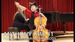 Anthony Kim, 11, Cello - Hungarian Rhapsody by Popper