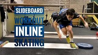 Slideboard workout to improve your Skating Position