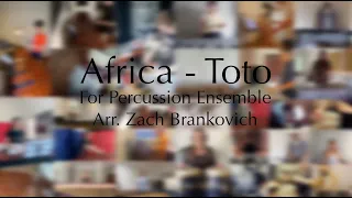 Africa - Toto -  For Percussion Ensemble (Isolation Version)