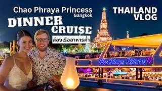 Thailand VLOG | Chao Phraya Princess Dinner Cruise, Bangkok | ล่องเรือเจ้าพระยาปริ้นเซส