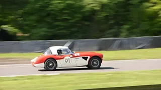 Austin Healey 3000 making lovely straight six sounds 2021.