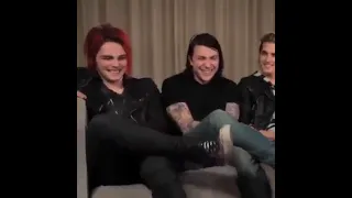 I didn't think you were married to each other [Frerard]