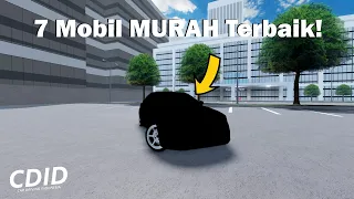 7 Mobil MURAH Terbaik di CDID Revamp | Roblox Indonesia