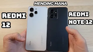 Redmi 12 vs Redmi Note 12 Indonesia | MENDING BELI YANG MANA?