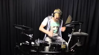 Joey Wojcik: 30 seconds to mars -  up in the air DRUM COVER