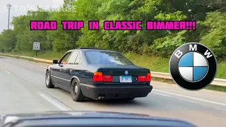 Driving 8 Hours to Chicago in a 1994 BMW 525i! How Did E34 Do? :)