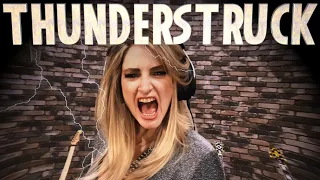 AC/DC - Thunderstruck - Brian Johnson - Cover - Kati Cher - Ken Tamplin Vocal Academy