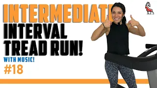 Intermediate INTERVAL WORKOUT | Treadmill Follow Along with IBX Running