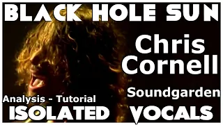 Soundgarden - Black Hole Sun - Chris Cornell - Isolated Vocals - Analysis and Tutorial