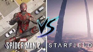 Starfield vs Marvel's Spider-Man 2 Fast Travel Comparison