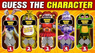 Guess The FNAF Character by Voice & Emoji - Fnaf Quiz | Five Nights At Freddys| Chica, Foxy, Freddy