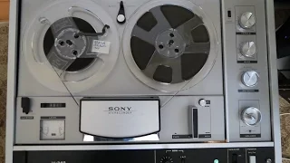 1971 Sony TC-540 Reel-to-Reel Tape Recorder Overhaul