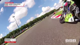 ONBOARD: 2016 MCE BSB RD8 Cadwell Park - Race one action!