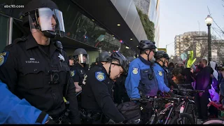 Stephon Clark: Protesters shut down freeway, arena over police shooting of unarmed Black man