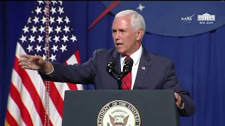 Vice President Pence Delivers Remarks Regarding the Administration's Space Policy Priorities