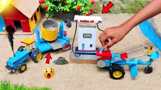 Top the most creatives science projects Mini The Q ! making miniature for water pump | petrol pump